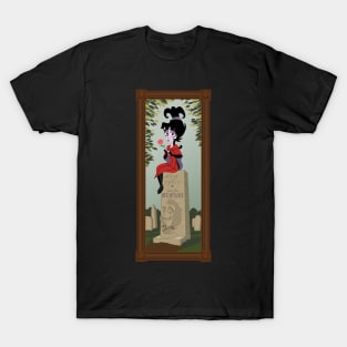 Haunted Portrait - Graveyard T-Shirt